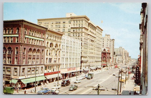 Main street looking north - main,