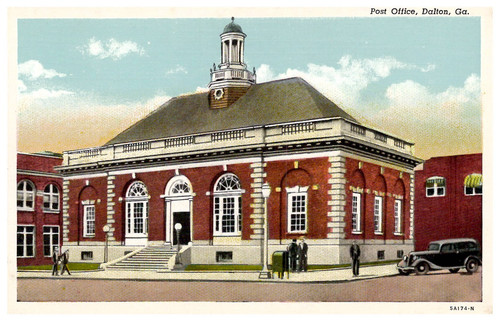 Dalton post office vtg car - dalton,